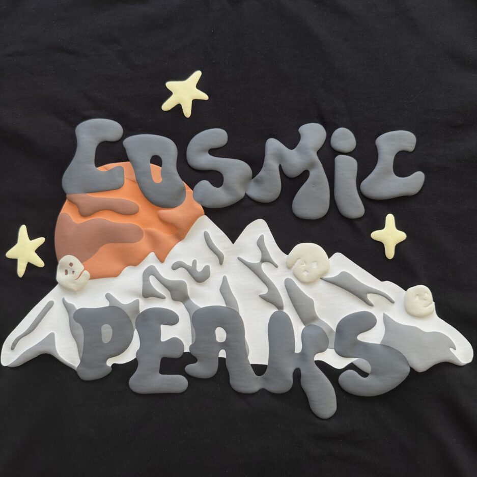 Broken Planet Cosmic Peaks T shirt