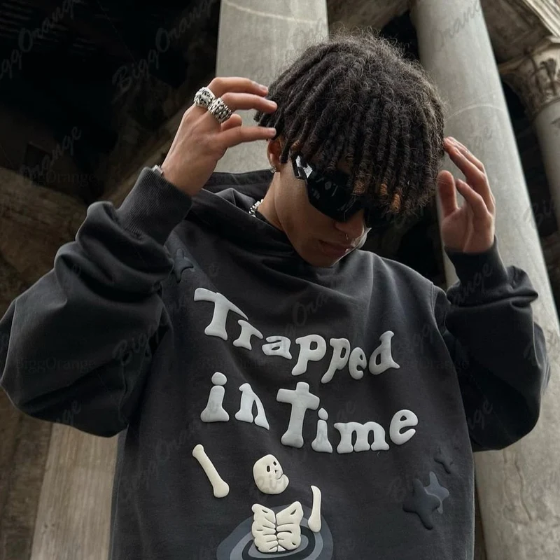 trapped in time hoodie